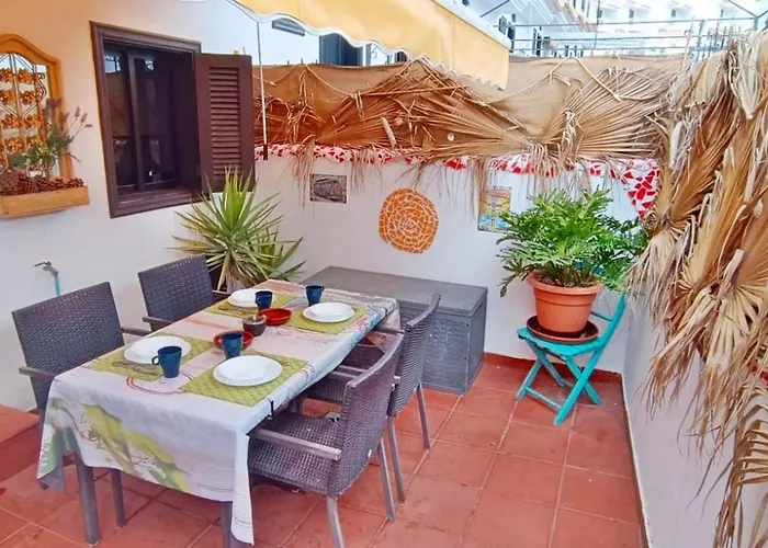 Charming House With Boho Terrace Chayofa